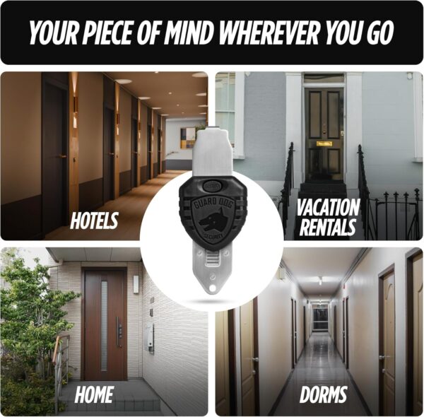 Guard Dog Security Blocklock Portable Door Lock Hotel Door L...