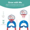 Best Choice Products 3-in-1 Toddler Basketball Hoop Sports A...