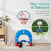 Best Choice Products 3-in-1 Toddler Basketball Hoop Sports A...