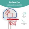 Best Choice Products 3-in-1 Toddler Basketball Hoop Sports A...