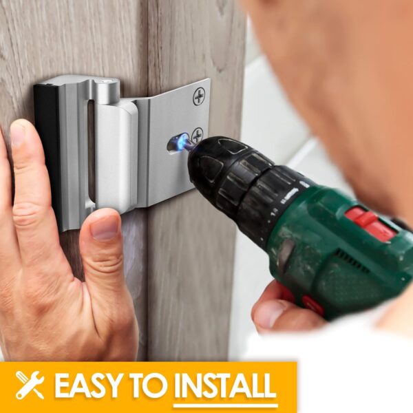 Home Security Door Reinforcement Lock Child proof High Secur...