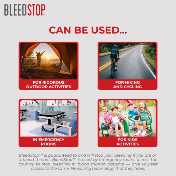 BleedStop First Aid Powder for Blood Clotting, Trauma Kit, ...
