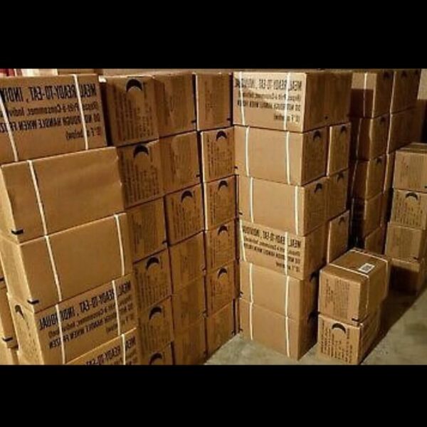 MRE A and B bundle cases 2024, 2025 inspection - Military me...