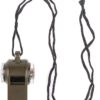 Emergency Whistle with Lanyard, Multi-Functional 3 in1 Survi...