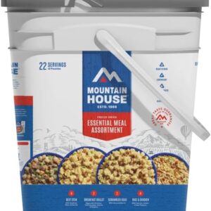 Mountain House Essential Bucket | Freeze Dried Backpacking &...