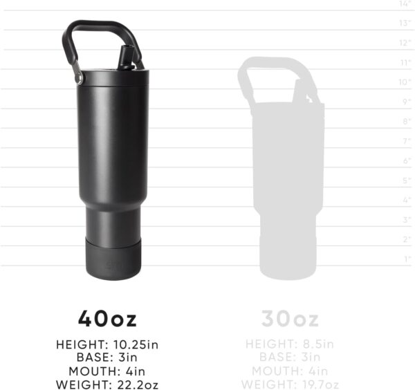 Simple Modern Trek Pivot | 40oz Flip Straw Tumbler with Hand...