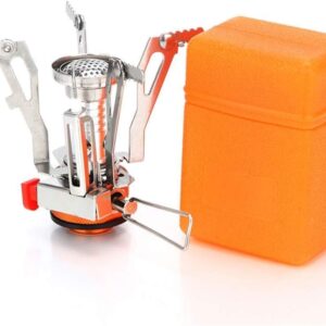 AOTU Portable Camping Stoves Backpacking Stove with Piezo Ig...