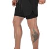 Surenow Mens Running Shorts，Workout Running Shorts for Men，2...