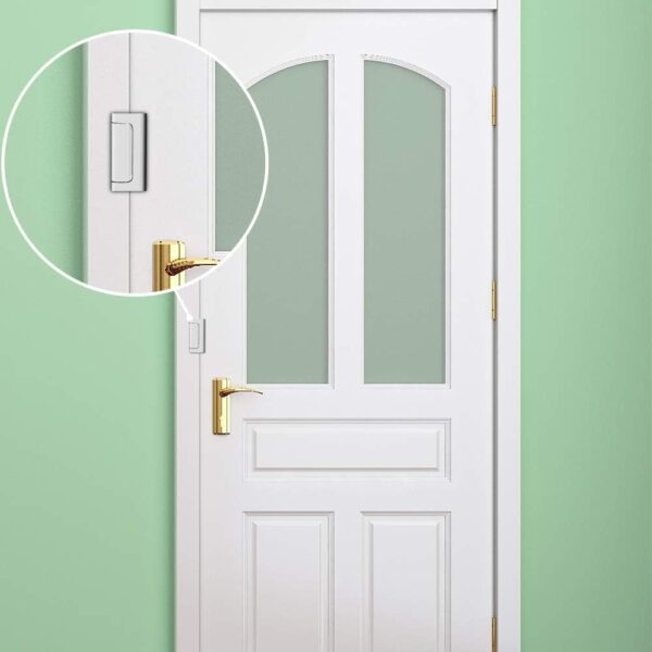 Home Security Door Lock, 2 Pack Childproof Door Reinforcemen...