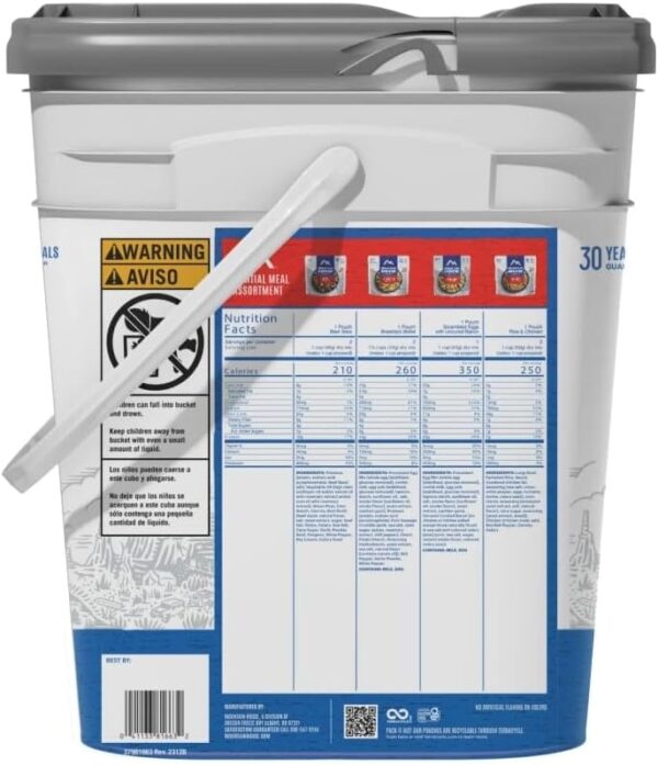 Mountain House Essential Bucket | Freeze Dried Backpacking &...