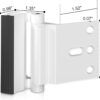 4Pack AceMining Door Reinforcement Lock Withstands 800lbs of...