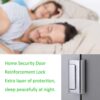 Home Security Door Lock, 2 Pack Child Proof Door Reinforceme...