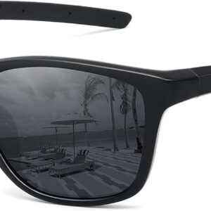 MEETSUN Polarized Sports Sunglasses for Women Men Driving Ru...