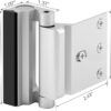 Home Security Door Lock 3 Pack Metal Door Reinforcement Lock...