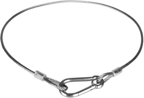 20 Pack Safety Security Cable, 25.5" Stainless Steel Wire Ro...