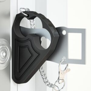 Portable Door Lock for Hotel Door Safety- Metal Hotel Door L...