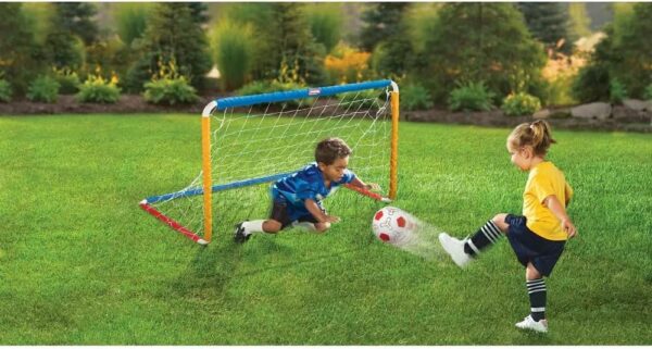 Little Tikes Easy Score Soccer Set Game Outdoor Toys for Bac...