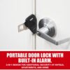Securityman Portable Door Lock with Alarm | Hotel Door Locks...