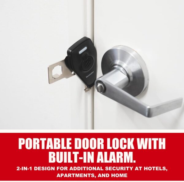 Securityman Portable Door Lock with Alarm | Hotel Door Locks...
