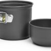 Odoland Camping Cookware Stove Carabiner Canister Stand Trip...