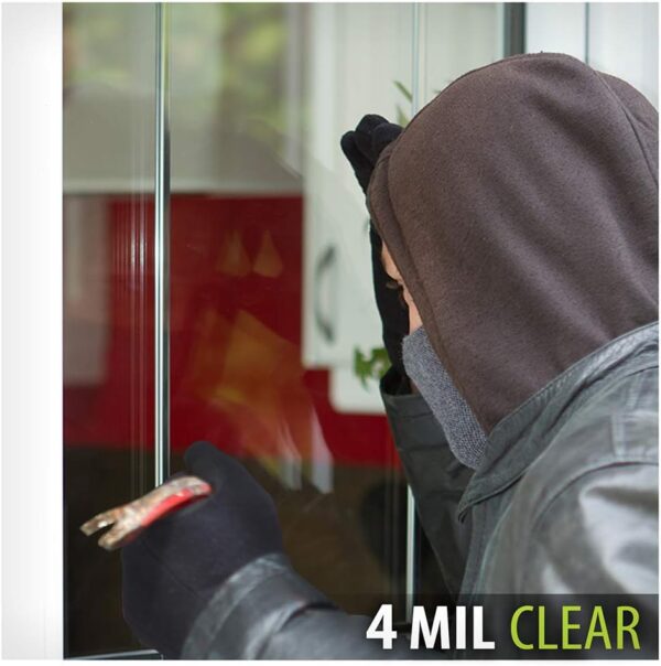 BDF S4MC Window Film Security and Safety 4 Mil Clear - 24in ...