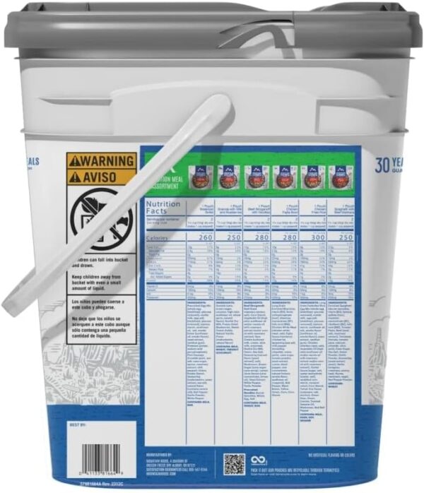 Mountain House Expedition Bucket | Freeze Dried Backpacking ...