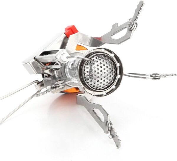 AOTU Portable Camping Stoves Backpacking Stove with Piezo Ig...