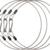 4 Pack Stage Light Safety Cables for Stage DJ Party Lights T...