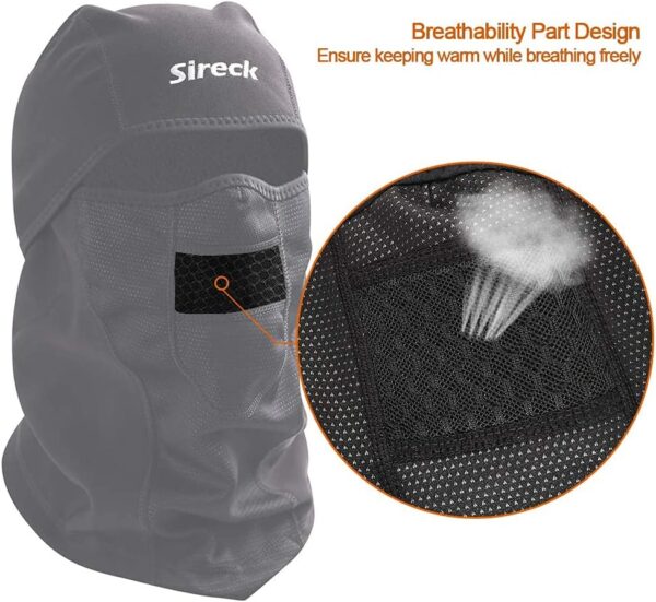 Cold Weather Balaclava Ski Mask, Water Resistant and Windpro...