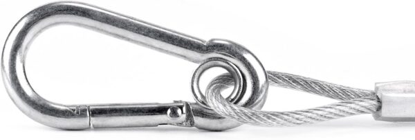MFL. Stage Lights Safety Cables 110 lb Load Duty 31.5'' Stai...