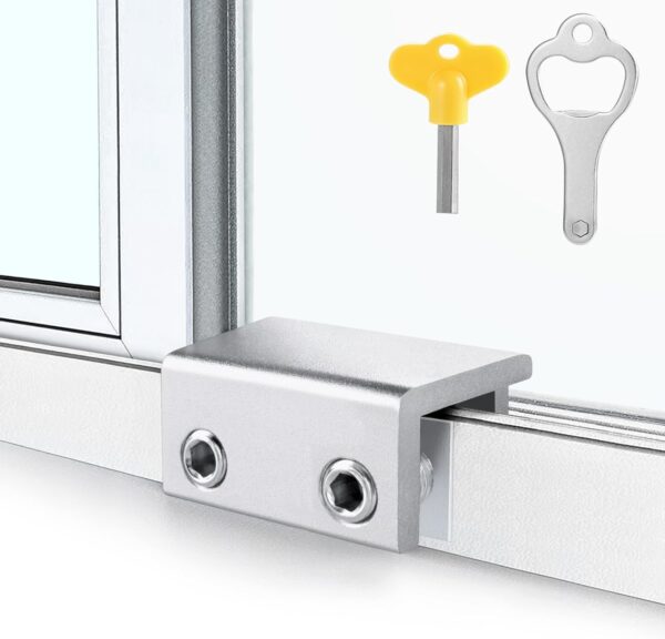 Window Locks (4 Sets), Window Locks for Up and Down Windows,...