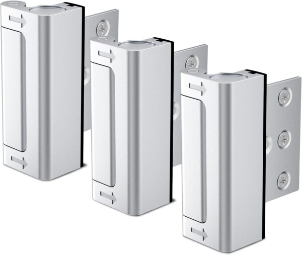 3Pcs Door Reinforcement Lock, Door Locks for Kids Safety, Do...