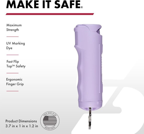 SABRE Pepper Spray & 2-in-1 Stun Gun with Flashlight, Self D...