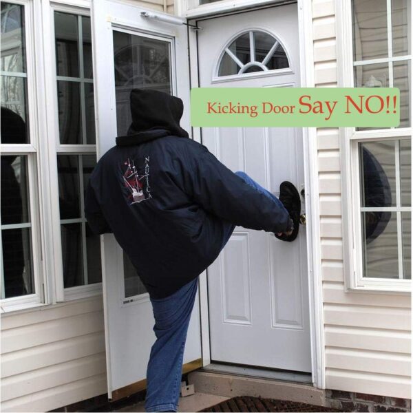 Home Security Door Lock, 2 Pack Child Proof Door Reinforceme...