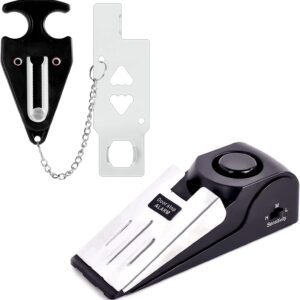 Upgraded Portable Door Lock & Door Stop Alarm, TOWODE Dual P...