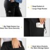TBMPOY Women's Hiking Cargo Pants Lightweight Water Resistan...