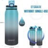 Opard 32oz Sports Water Bottle with Leak Proof Flip Top Lid ...