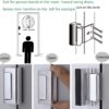 Home Security Door Lock, 2 Pack Child Proof Door Reinforceme...