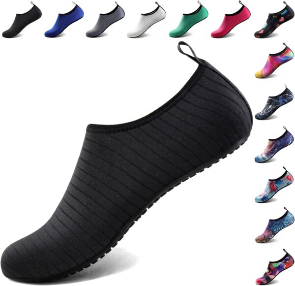 Water Shoes for Women Men Quick-Dry Aqua Socks Swim Beach Ba...