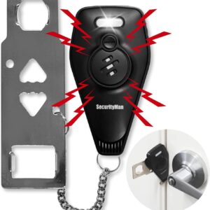 Securityman Portable Door Lock with Alarm | Hotel Door Locks...