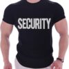 fresh tees Security Shirt 2 Sided Front Back Print | Event S...
