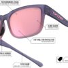 Shumo Sport Sunglasses Oversized Fashion Forward Design - Id...