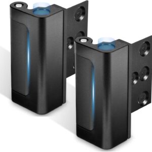 2Pack Home Security Door Reinforcement Lock, Childproof Safe...