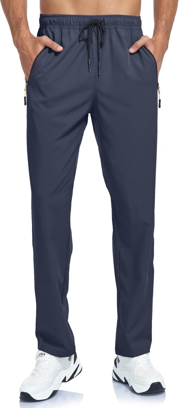 Men's Lightweight Hiking Pants Breathable Quick Dry Fit Wate...