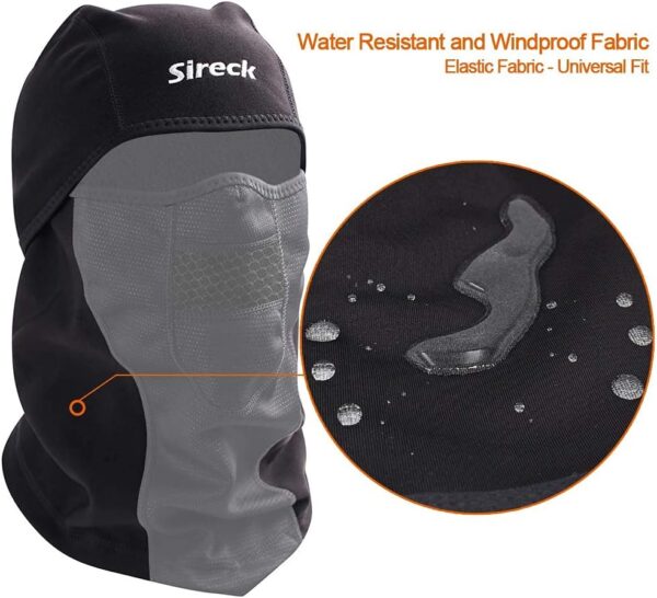 Cold Weather Balaclava Ski Mask, Water Resistant and Windpro...