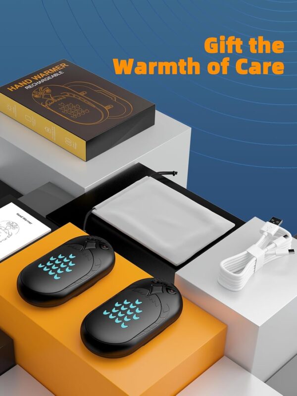 Hand Warmers Rechargeable, ITSHINY 6000mAh 2-in-1 Electric P...