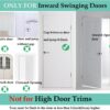 Home Security Door Lock, 2 Pack Child Proof Door Reinforceme...