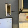 Ampper Acrylic Clip On Security Mirror, Flexible Convex Cubi...