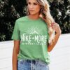 Hiking Shirt for Women Adventure Mountain Graphic Athletic S...