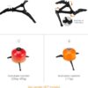 Odoland Camping Cookware Stove Carabiner Canister Stand Trip...